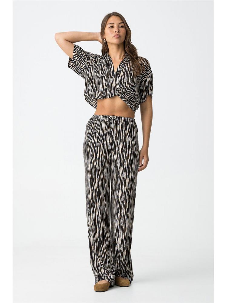 PANTALON TIFFOSI ZEBRA NEGRO