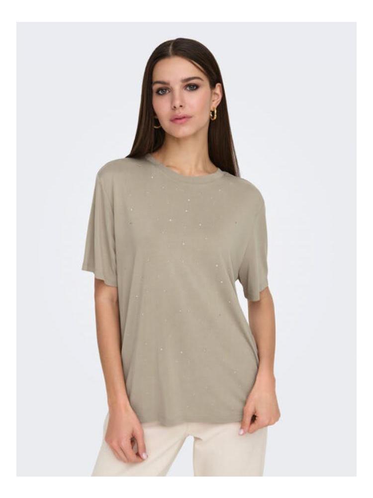 CAMISETA FREE ONLY BEIGE