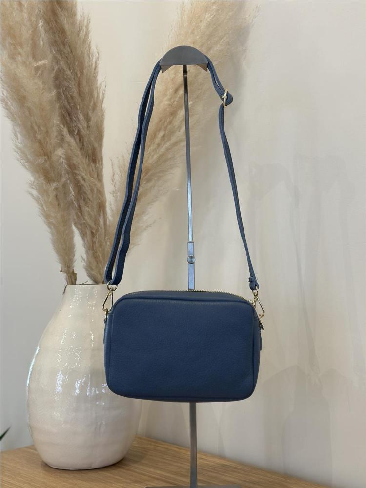 BOLSO 2 CREMALLERAS PIEL...