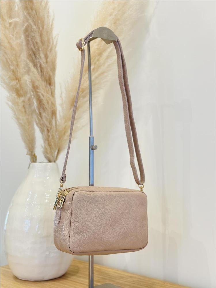 BOLSO 2 CREMALLERAS PIEL...