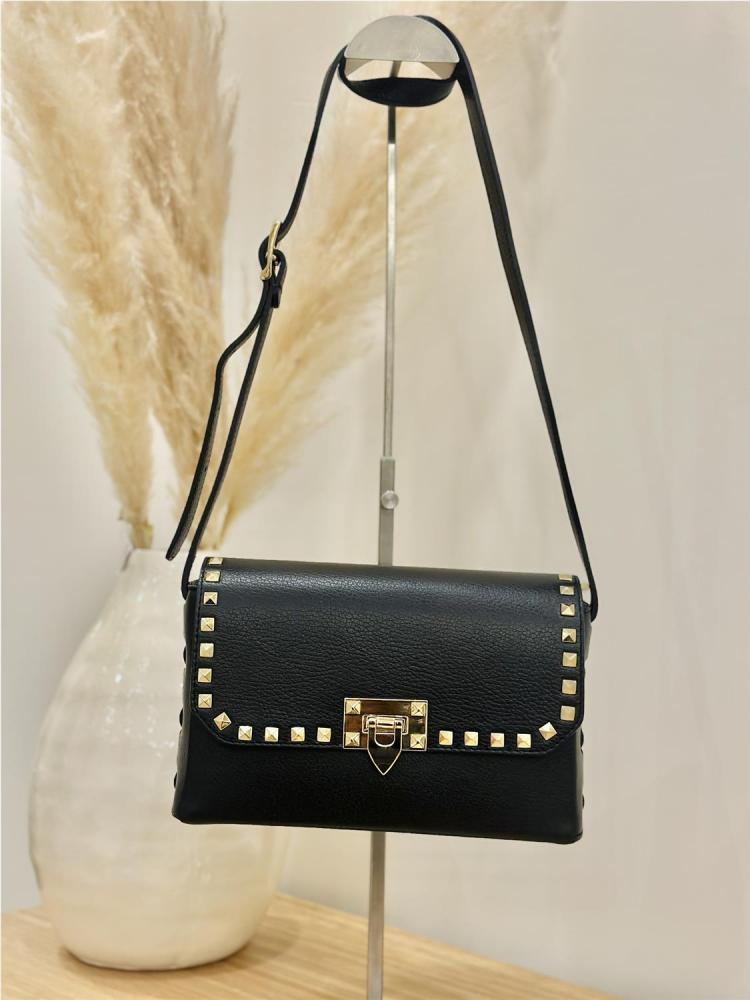 BOLSO TACHAS NEGRO