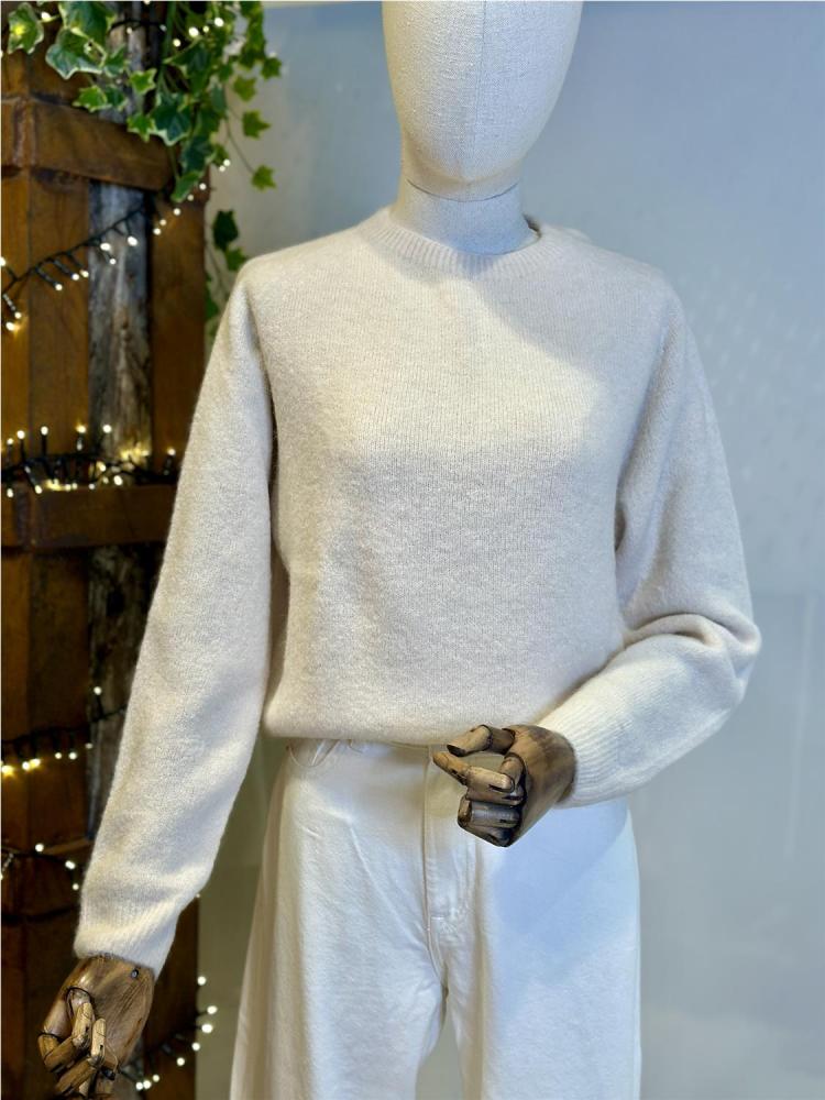 JERSEY PUNTO BASIC BEIGE