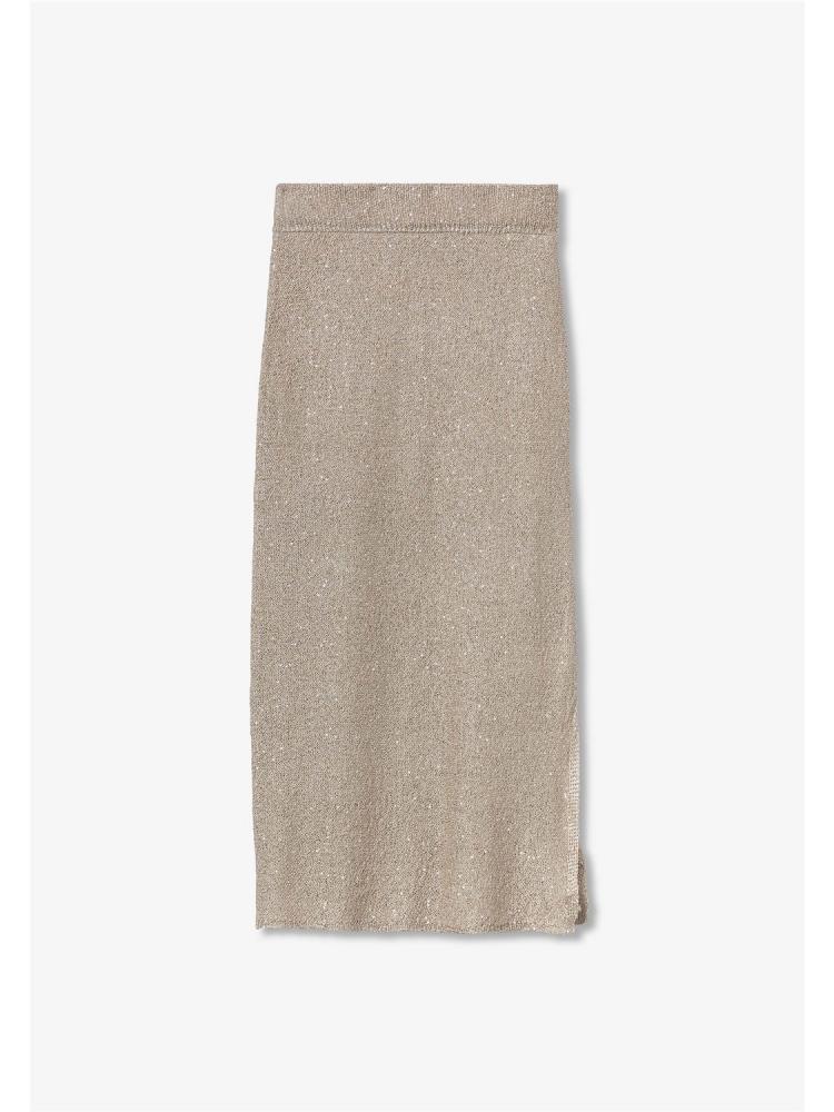 FALDA TIFFOSI ADOSINDA BEIGE