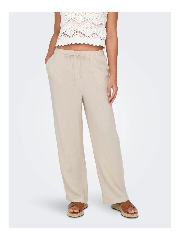PANTALON ONLY SIESTA CREMA