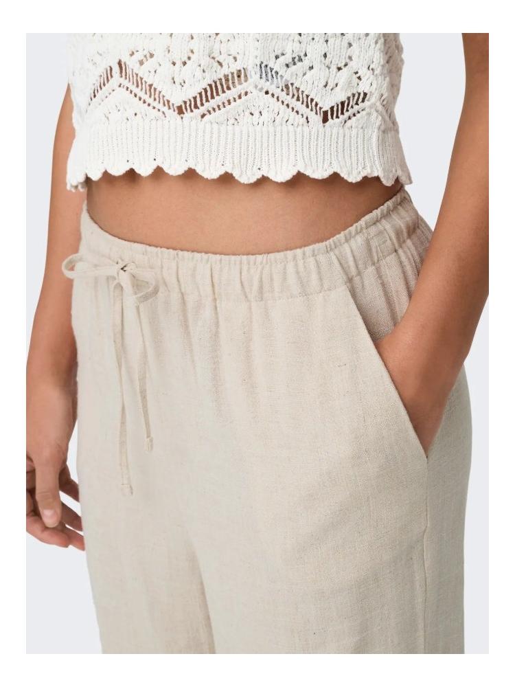 PANTALON ONLY SIESTA BEIGE 2