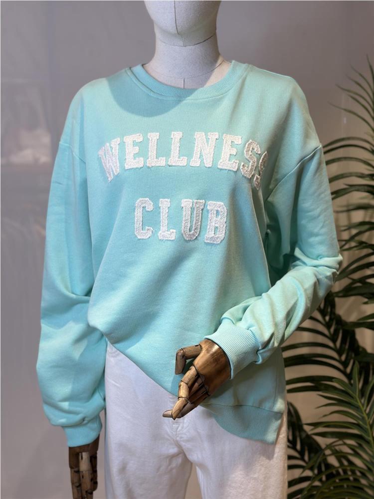 SUDADERA WELLNES CLUB VERDE...