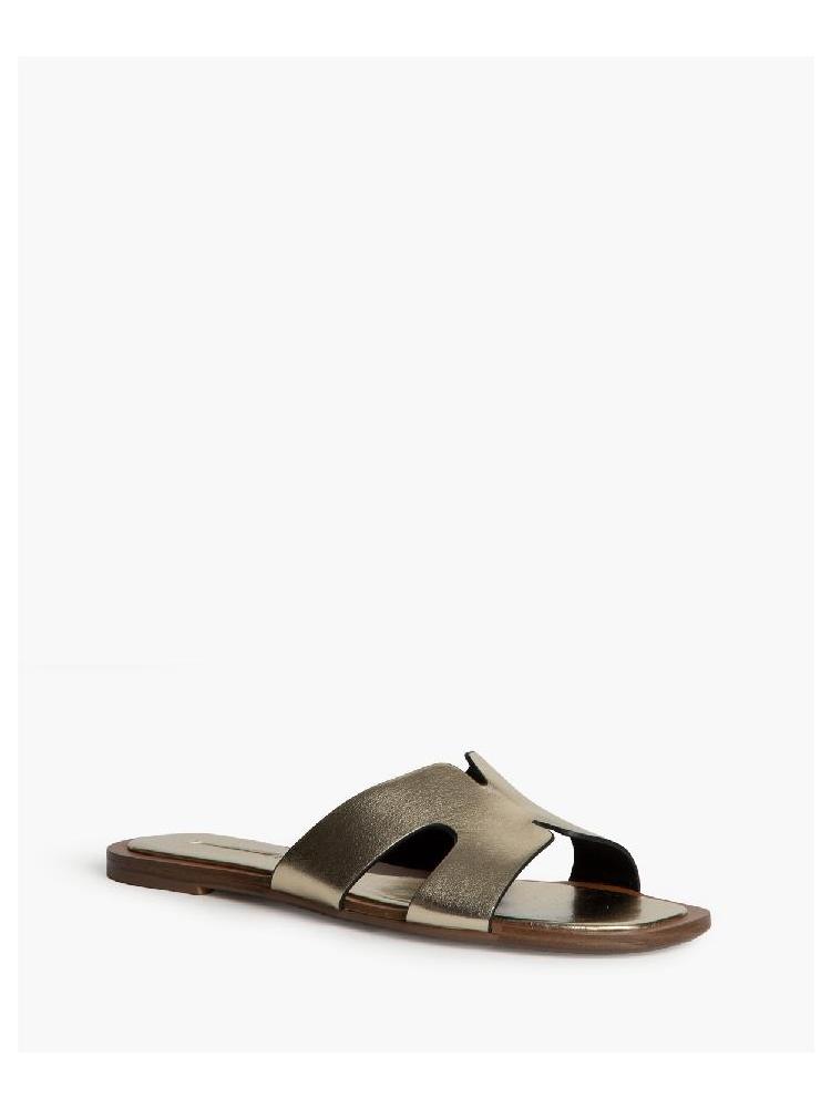 SANDALIA PLANA CORINA DORADO 2