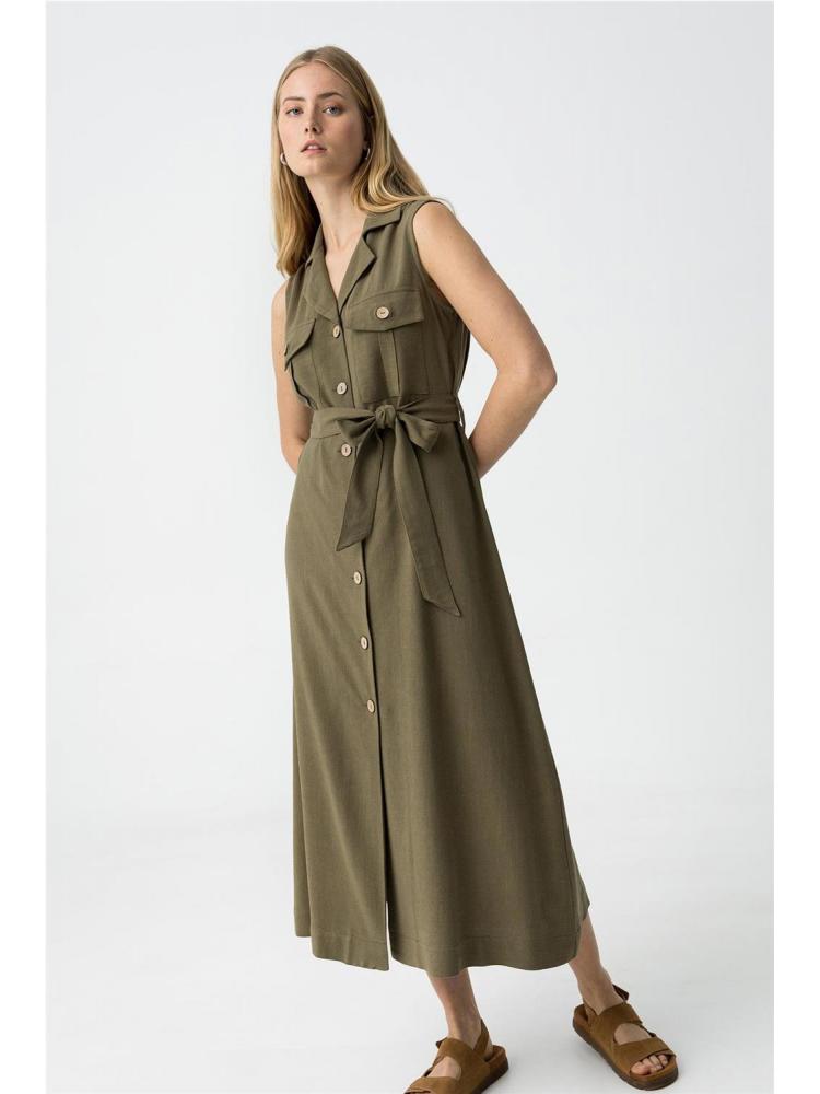 VESTIDO TIFFOSI FAVO VERDE