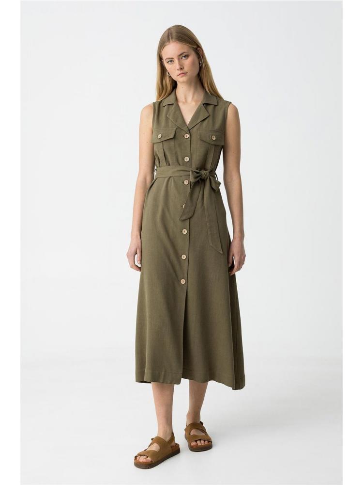 VESTIDO TIFFOSI FAVO VERDE 2