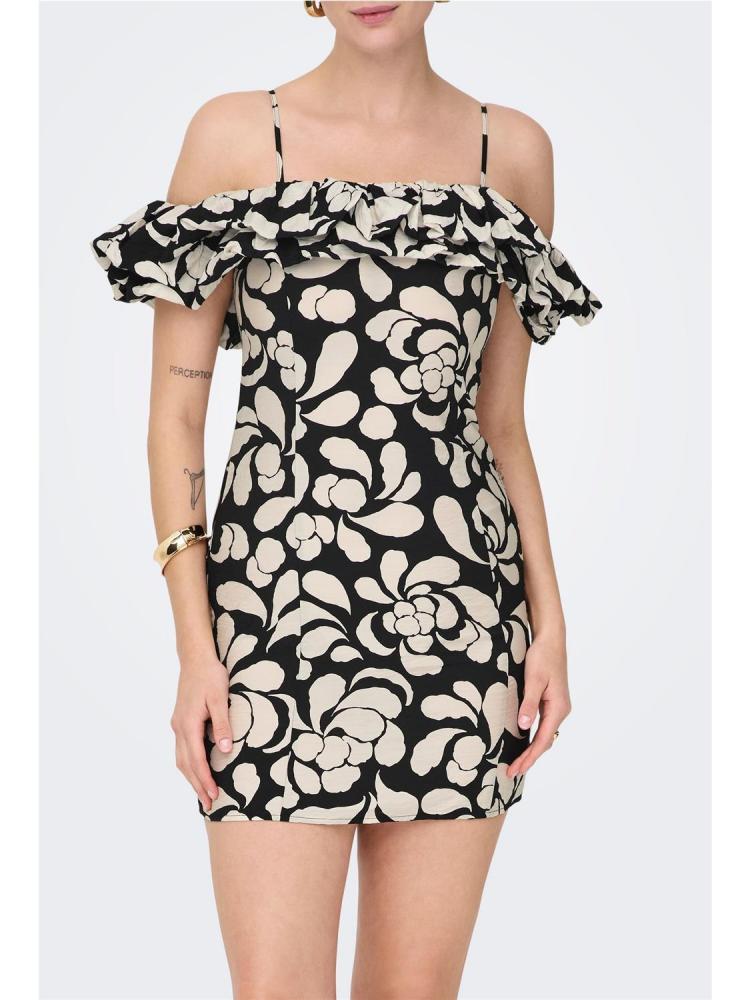 VESTIDO JDY VIOLA NEGRO