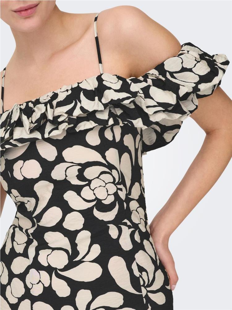 VESTIDO JDY VIOLA NEGRO 2