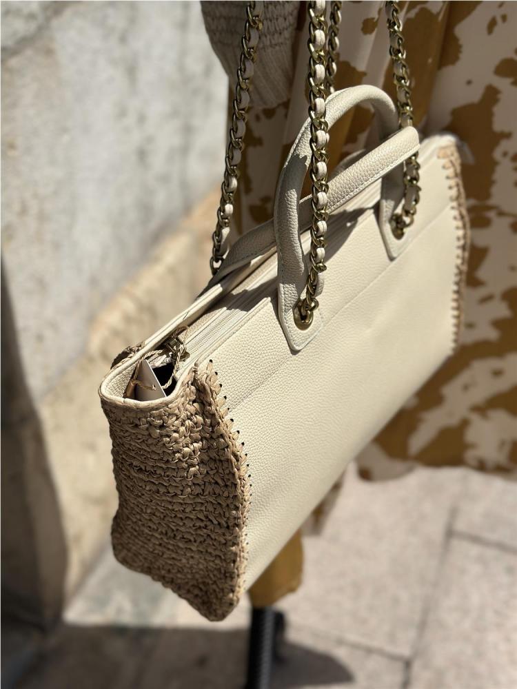 BOLSO RAFIA CADENA 2