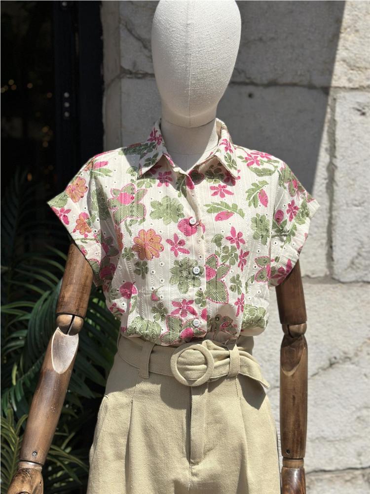 CAMISA FLORES CARLA