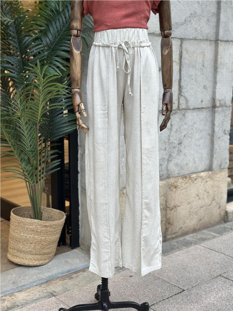 PANTALÓN LINEN OPEN