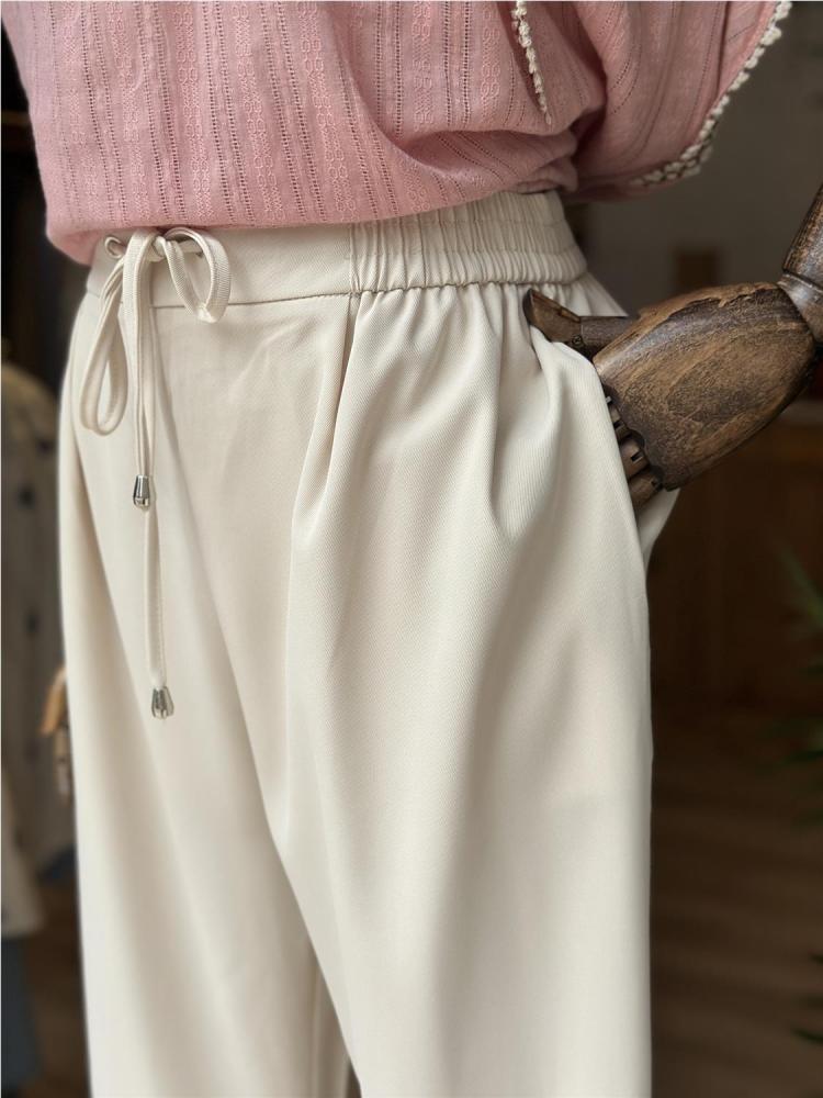 PANTALÓN BASIC GOMA BEIGE 2