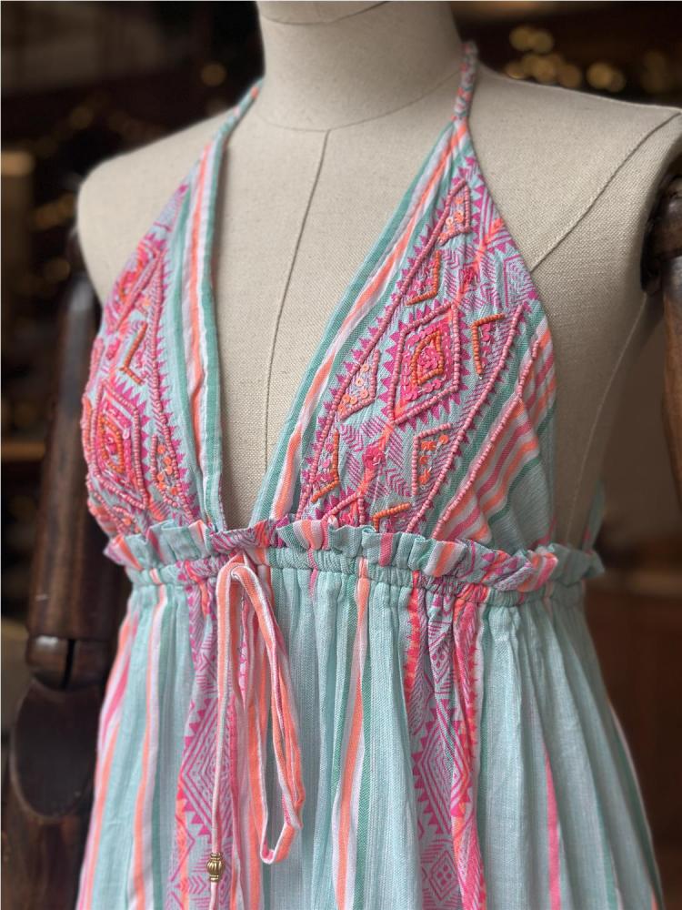 VESTIDO KARL VERDE AGUA 2