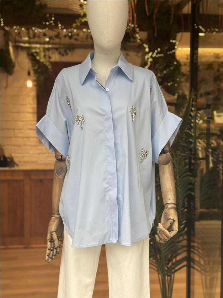 CAMISA JOYA DORADO