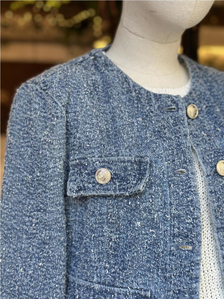 CHAQUETA ONLY AMAYA AZUL... 2