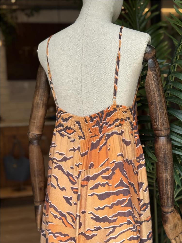 VESTIDO LARGO ORANGE 2