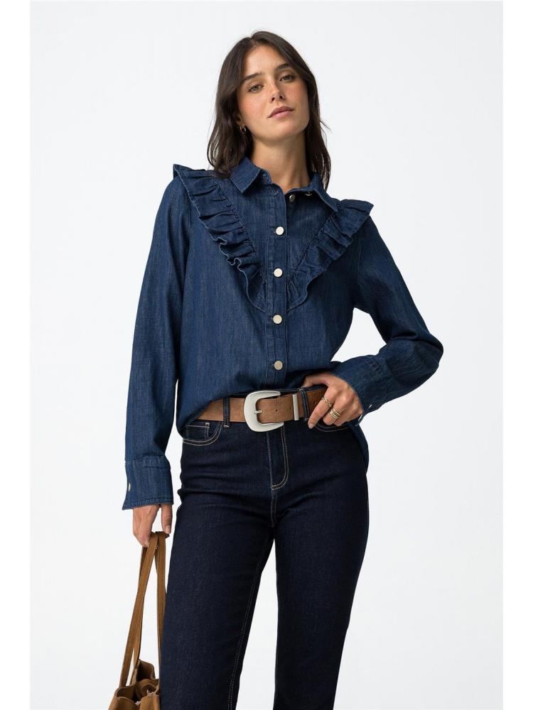 CAMISA TIFFOSI WEST AZUL CLARO