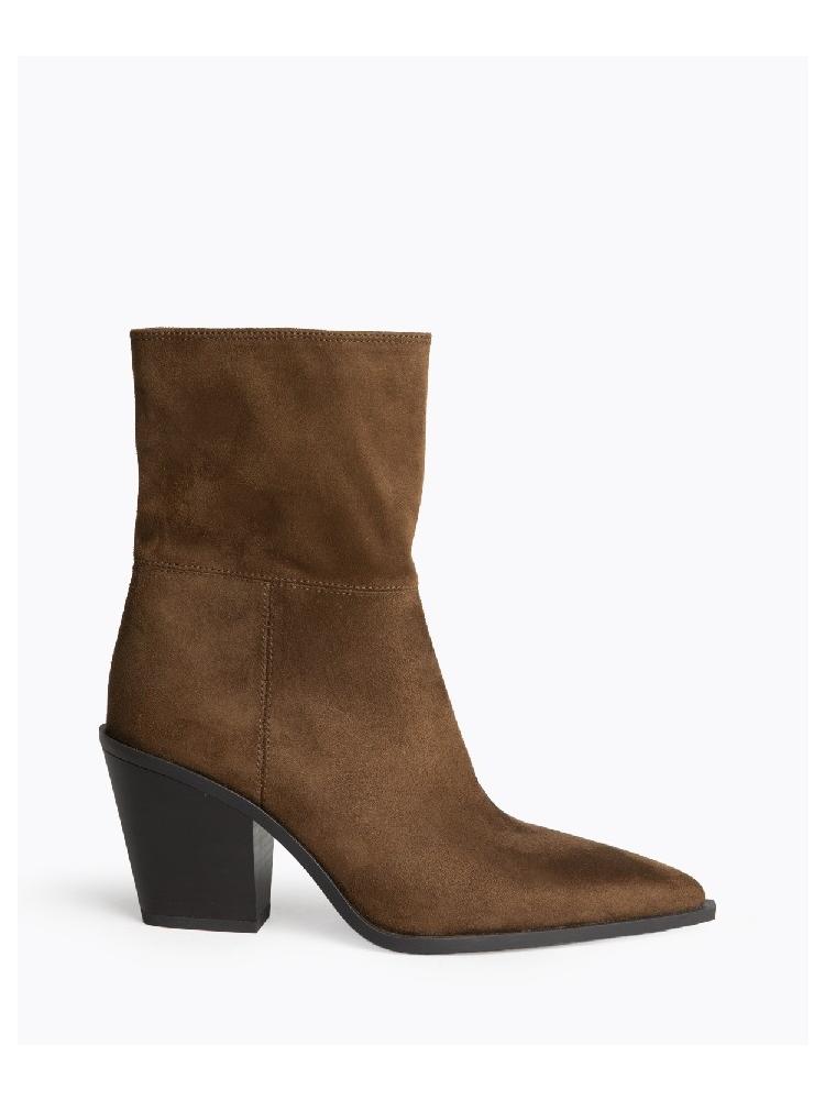 BOTÍN COWBOY CORINA MARRON 2