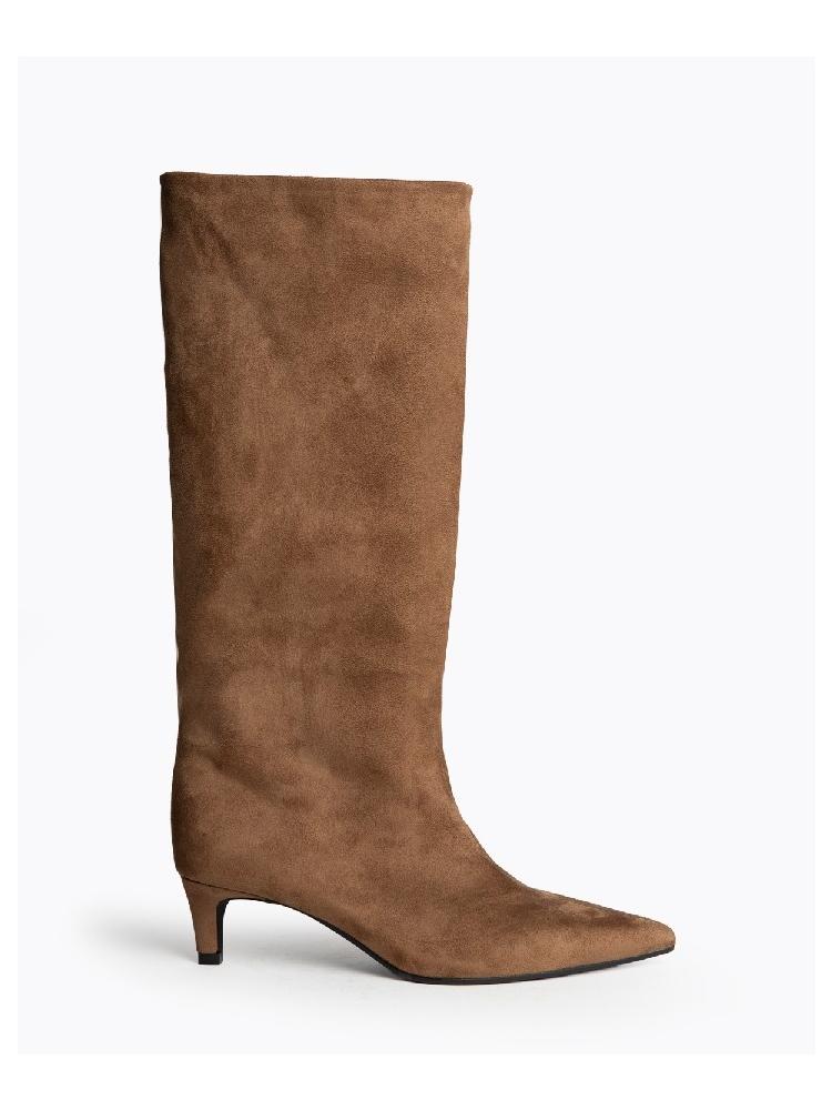 BOTA TACÓN FINO CORINA MARRON