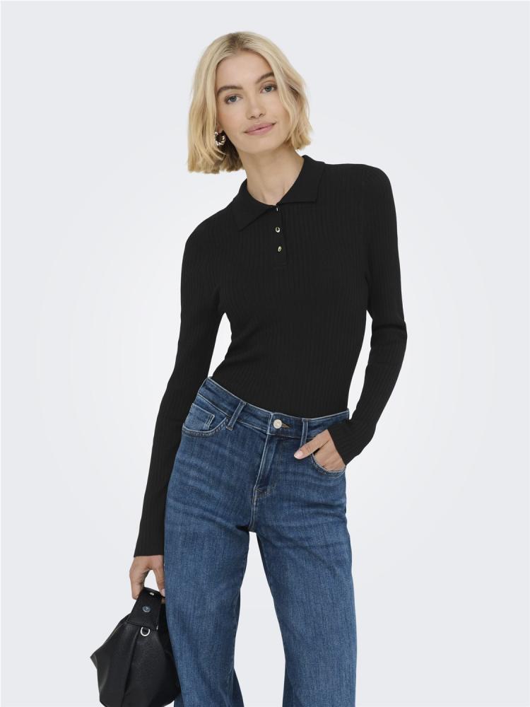 POLO ONLY MILA NEGRO