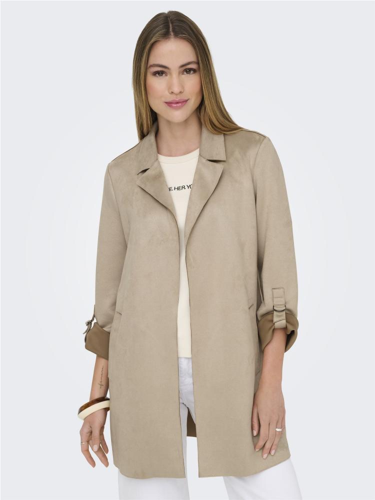 CHAQUETA ONLY JOLINE CREMA 2