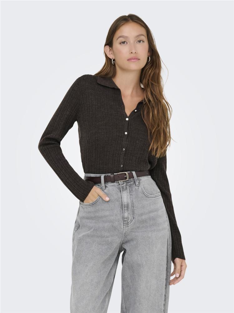 POLO ONLY THEA MARRON 2