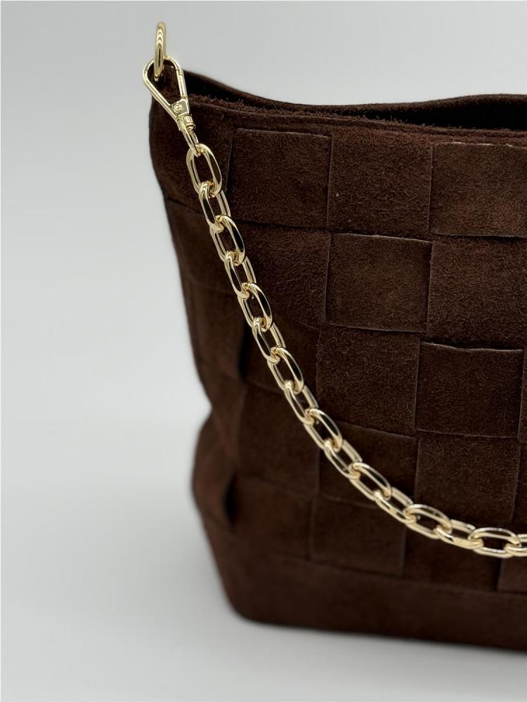 BOLSO PIEL SERRAJE CUADROS... 2