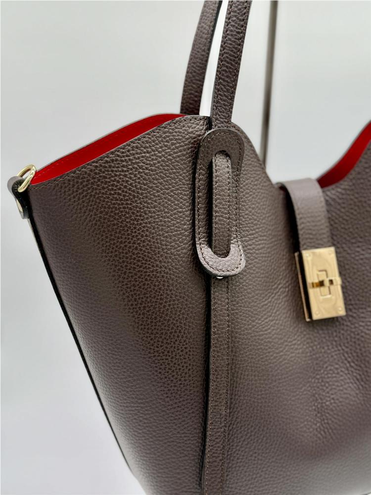 BOLSO PIEL MARIA MARRON 2
