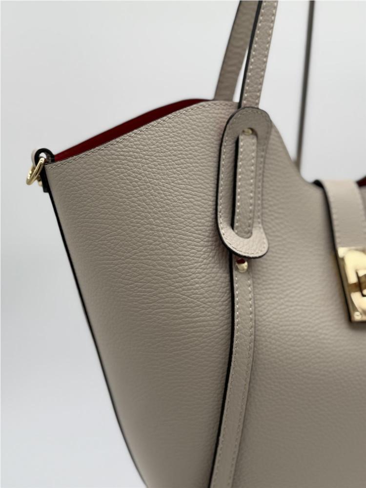 BOLSO PIEL MARIA CREMA 2