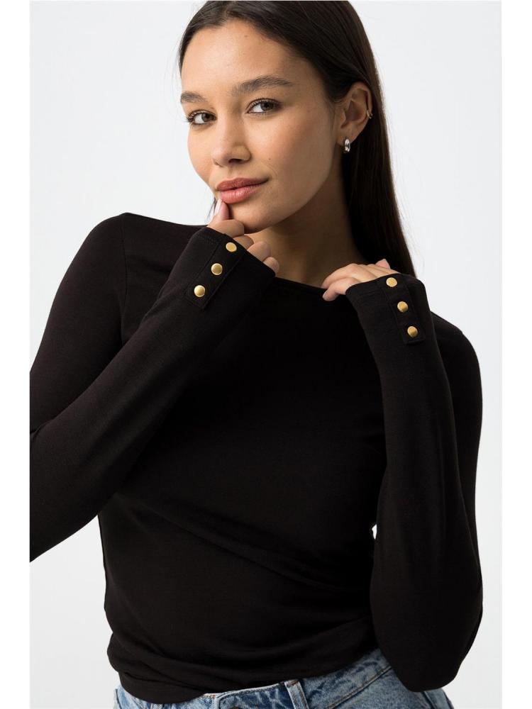 CAMISETA TIFFOSI ICE NEGRO