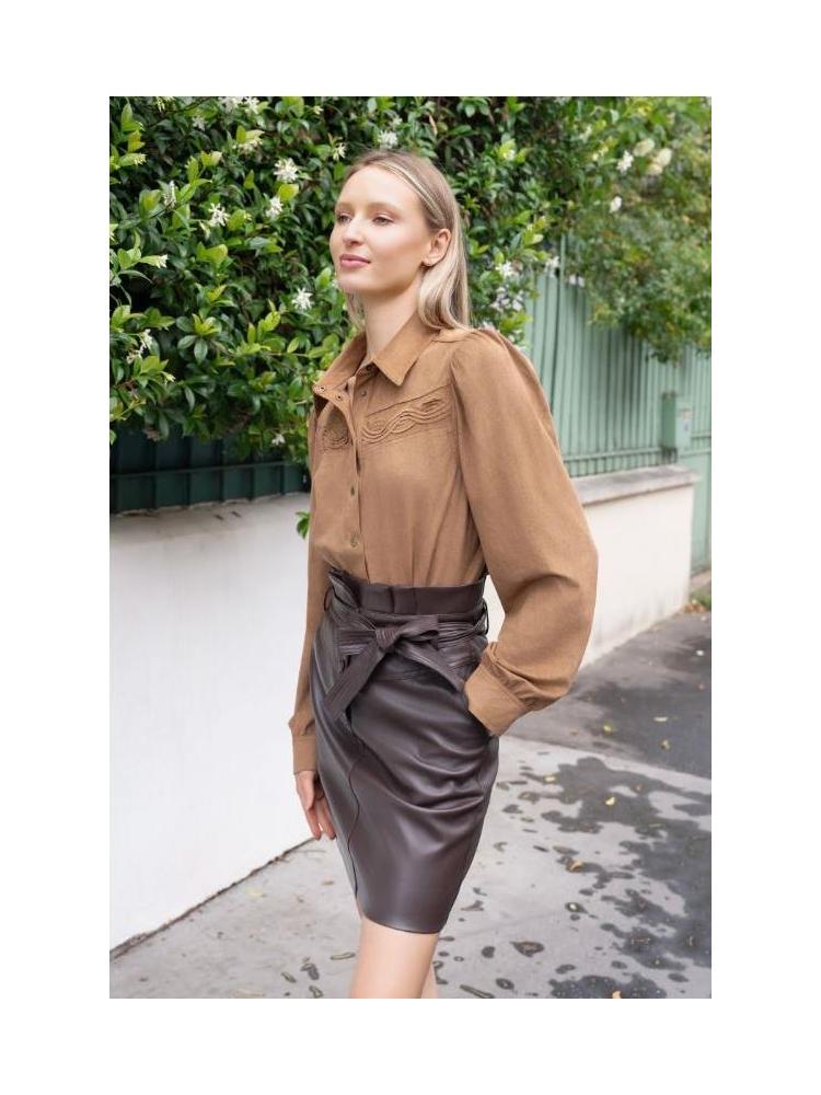 CAMISA ANTELINA SINT CAMEL