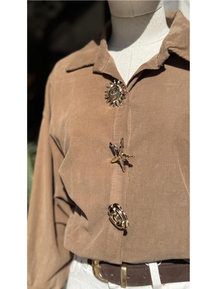 CAMISA PANA BROCHE 2