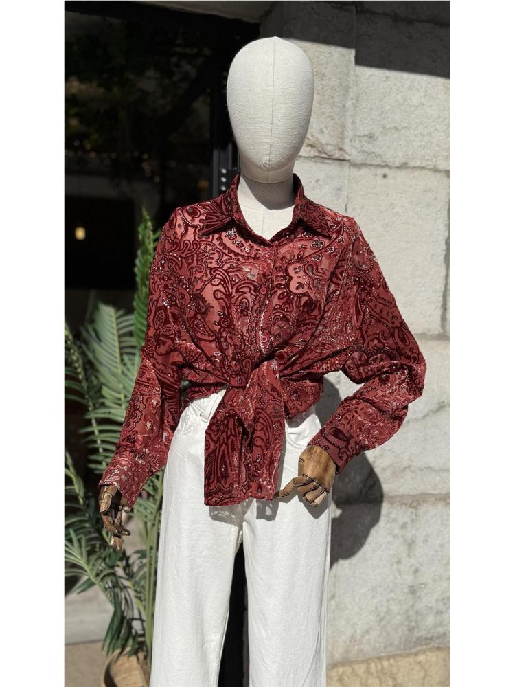 CAMISA TERCIOPELO LARA