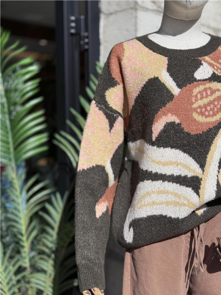 JERSEY PUNTO ALLO MARRON 2