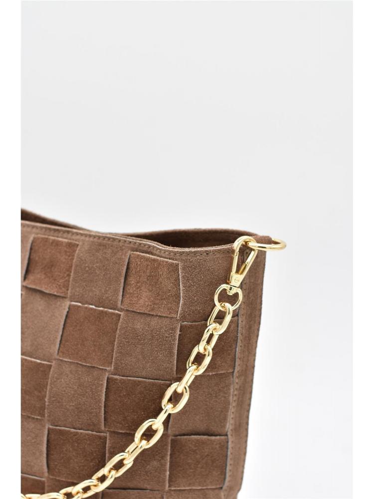 BOLSO PIEL SERRAJE CUADROS... 2