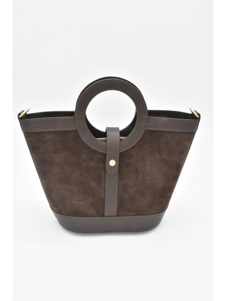 BOLSO PIEL VIENNA MARRON