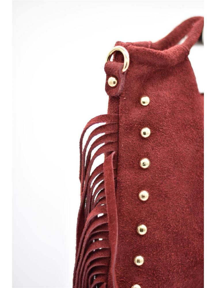 BOLSO PIEL SERRAJE FLECOS... 2