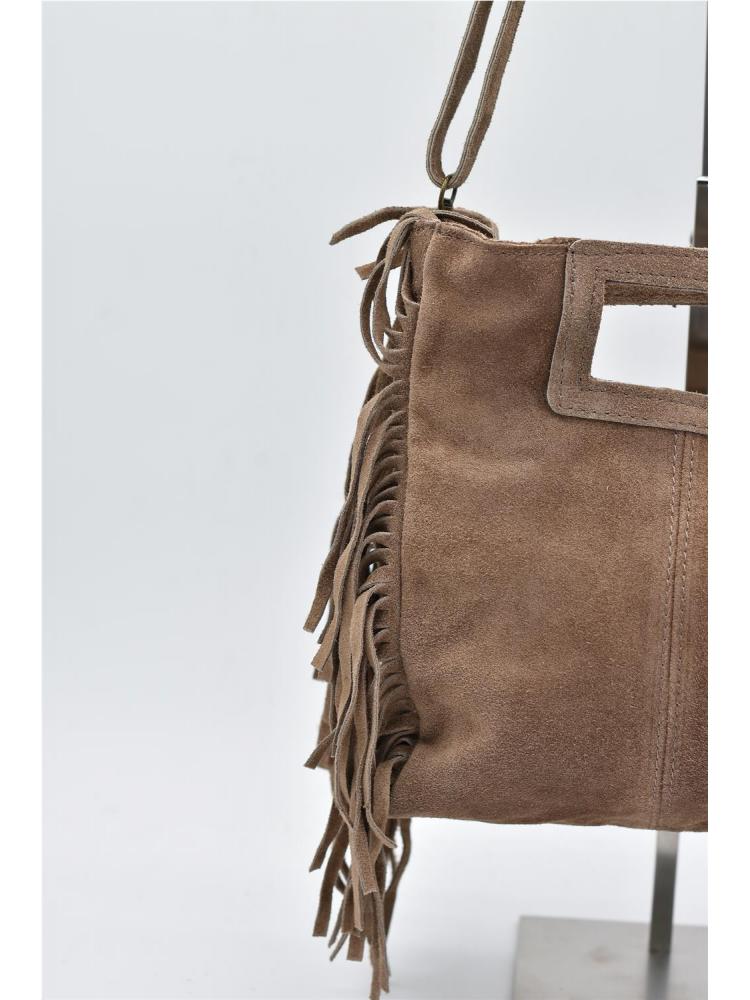 BOLSO PIEL SERRAJE FLECOS... 2