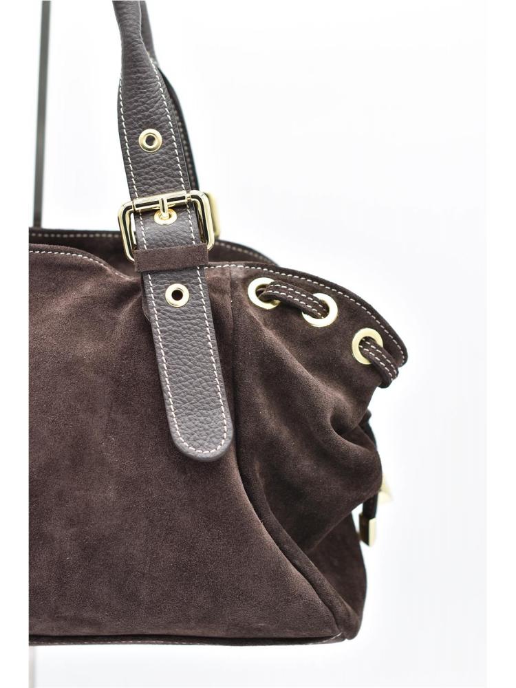 BOLSO PIEL LIDIA MARRON 2