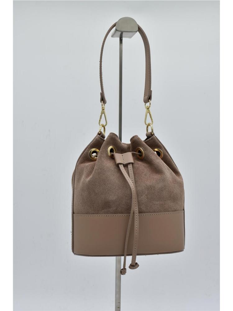 BOLSO BOMBONERA PIEL MIXTO...