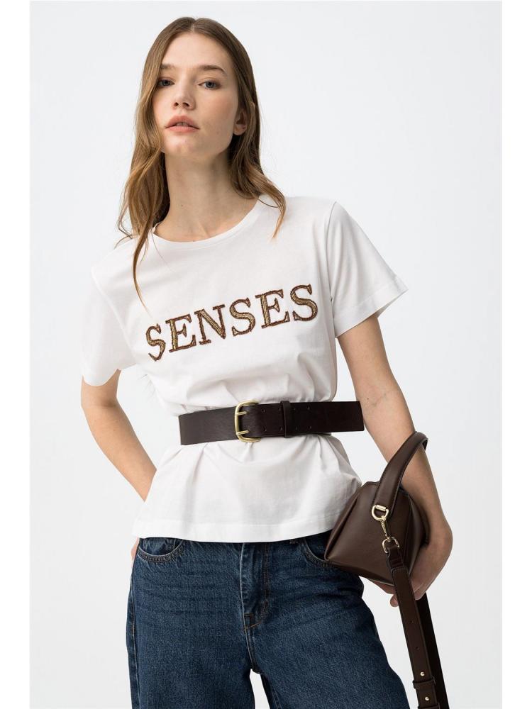 CAMISETA TIFFOSI BILU BLANCO