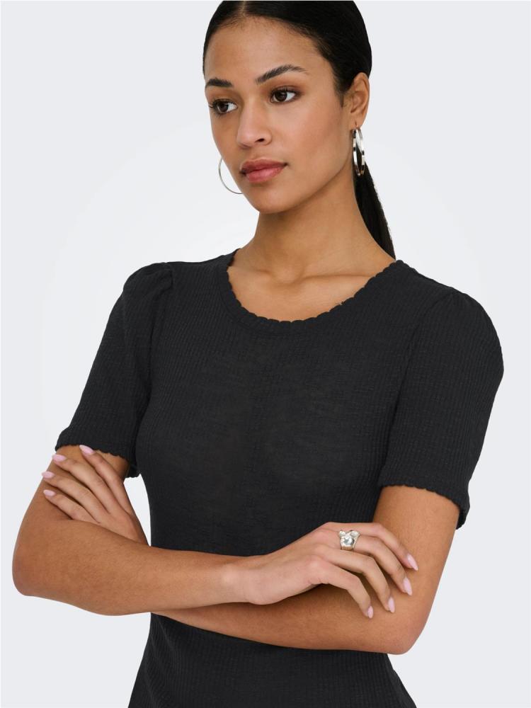 CAMISETA ONLY NICOLE NEGRO 2