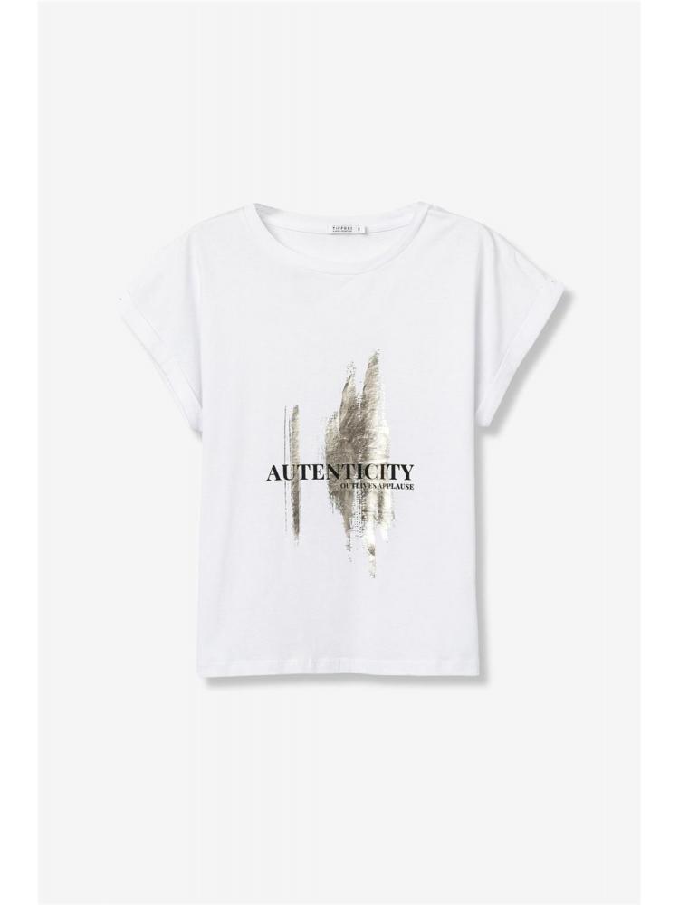 CAMISETA NOTE TIFFOSI BLANCO 2