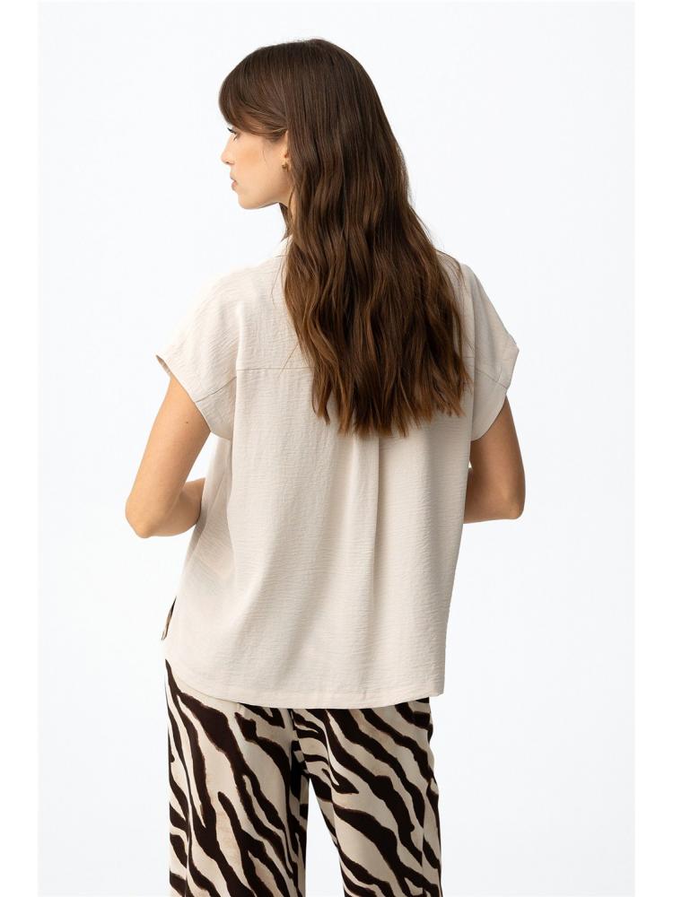 CAMISA TIFFOSI BERTO BEIGE 2