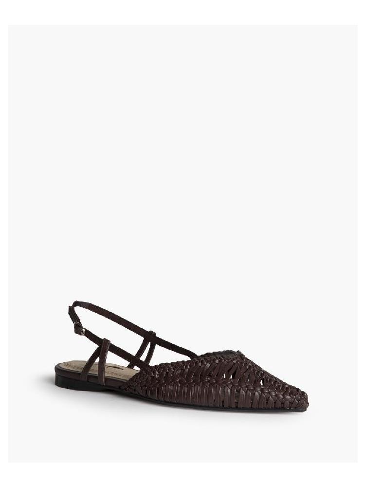 ZAPATO PLANO CORINA MARRON 2