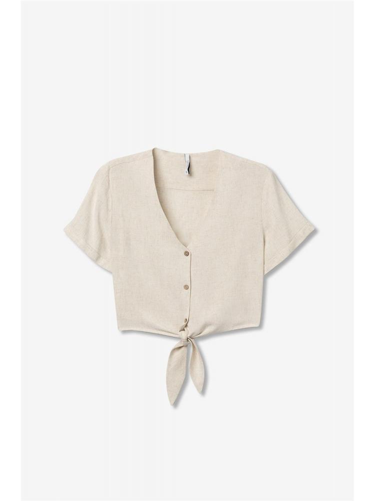 CAMISA TIFFOSI BENJI CREMA 2