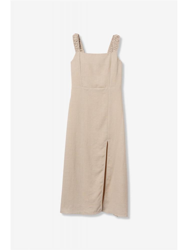 VESTIDO TIFFOSI OLINDA BEIGE